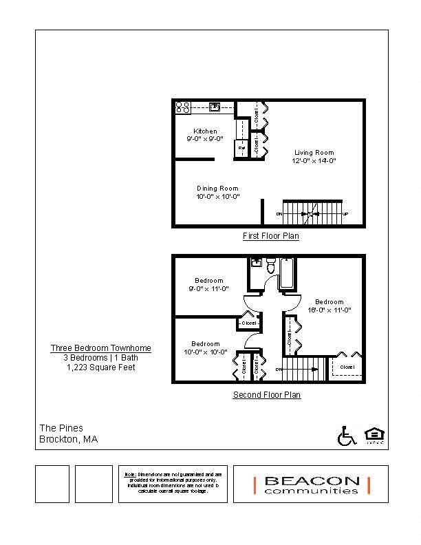 three bedroom affordable townhome